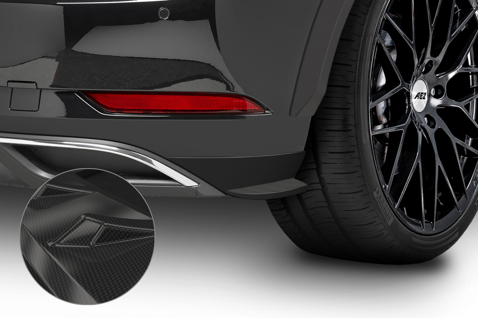 VW Golf 7 Rear Diffuser HA235-G