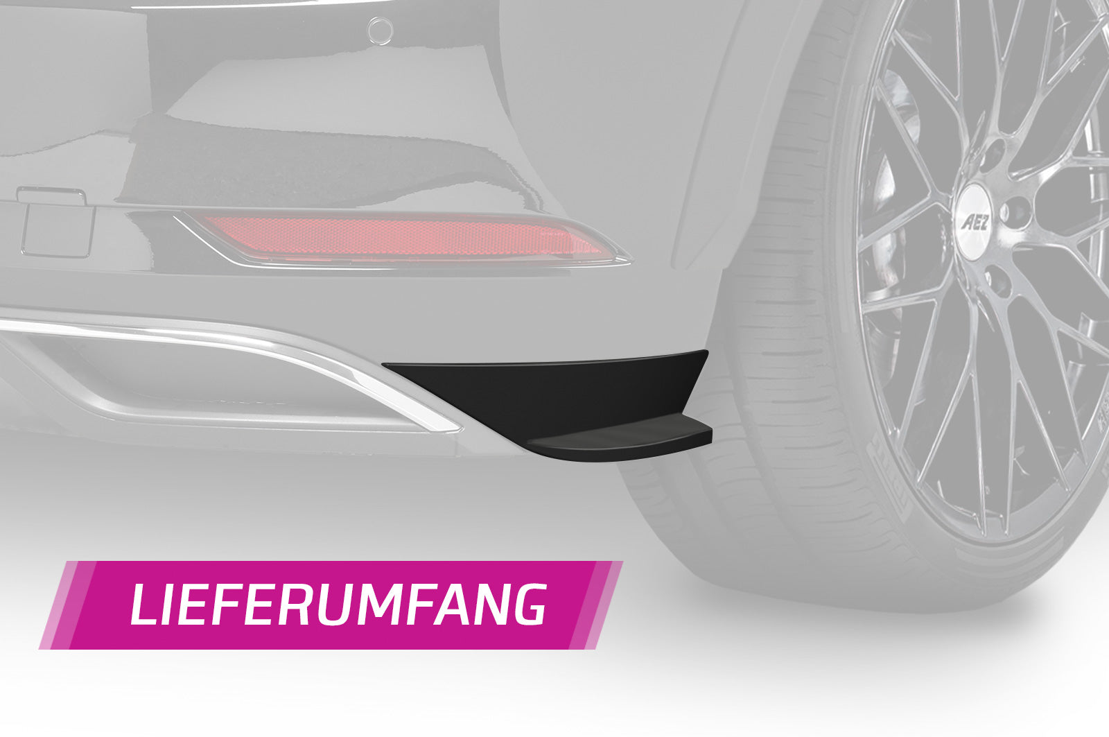 VW Golf 7 Rear Diffuser HA235-G