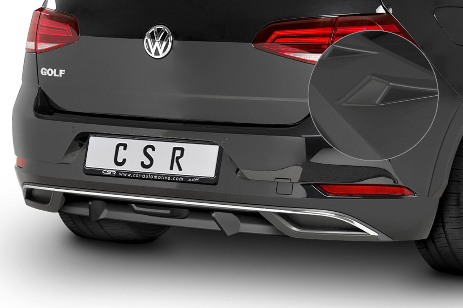 VW Golf 7 Rear Diffuser HA236-G