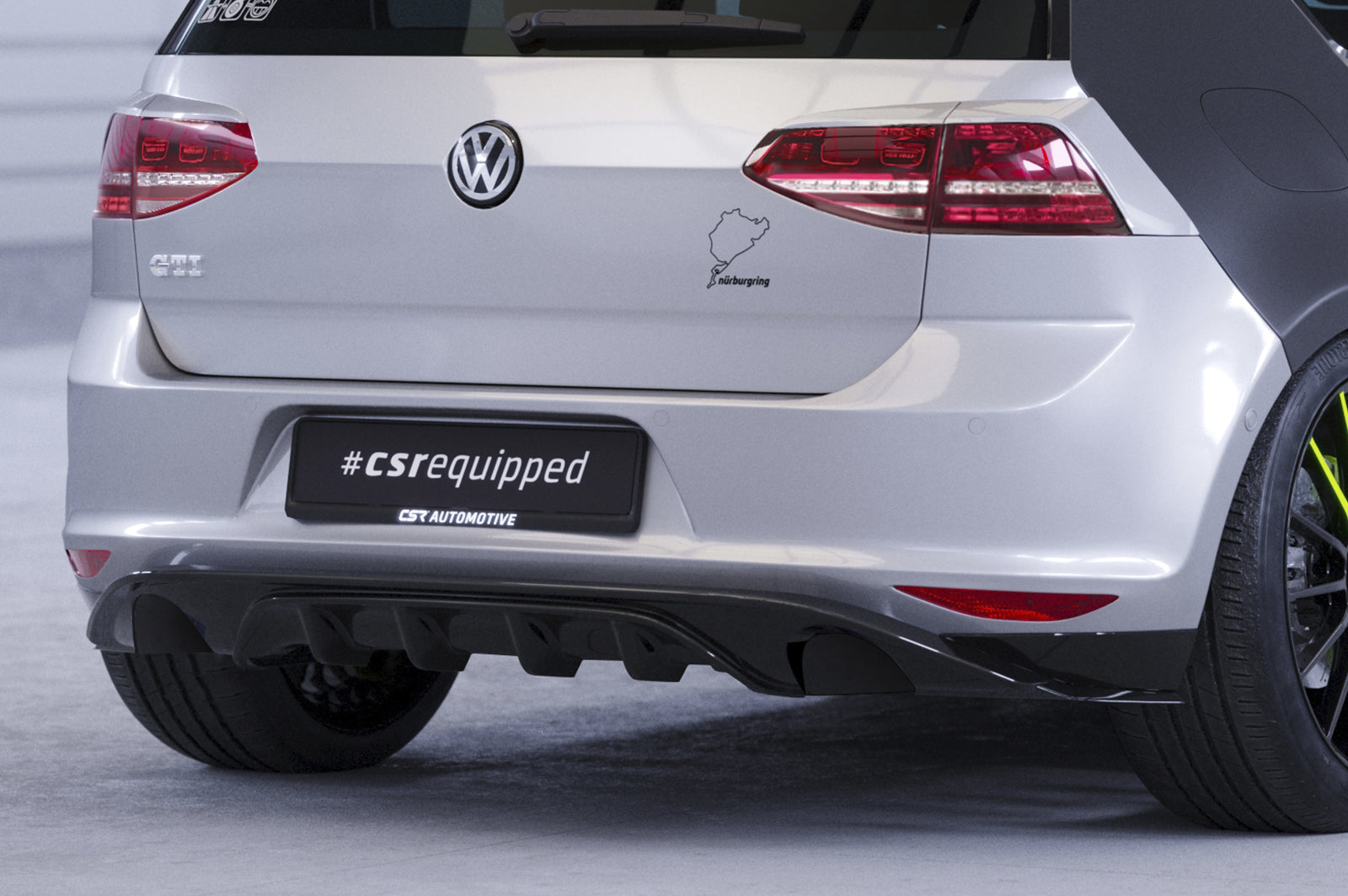 VW Golf 7 Rear Diffuser HA237-G