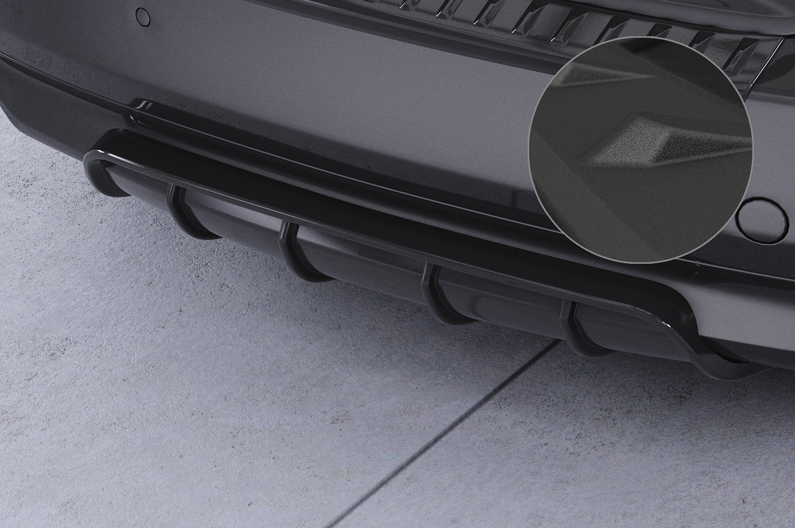Audi A5 8T Rear Diffuser HA238-G