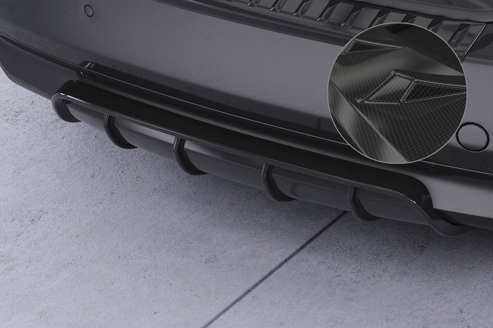 Audi A5 8T Rear Diffuser HA238-G