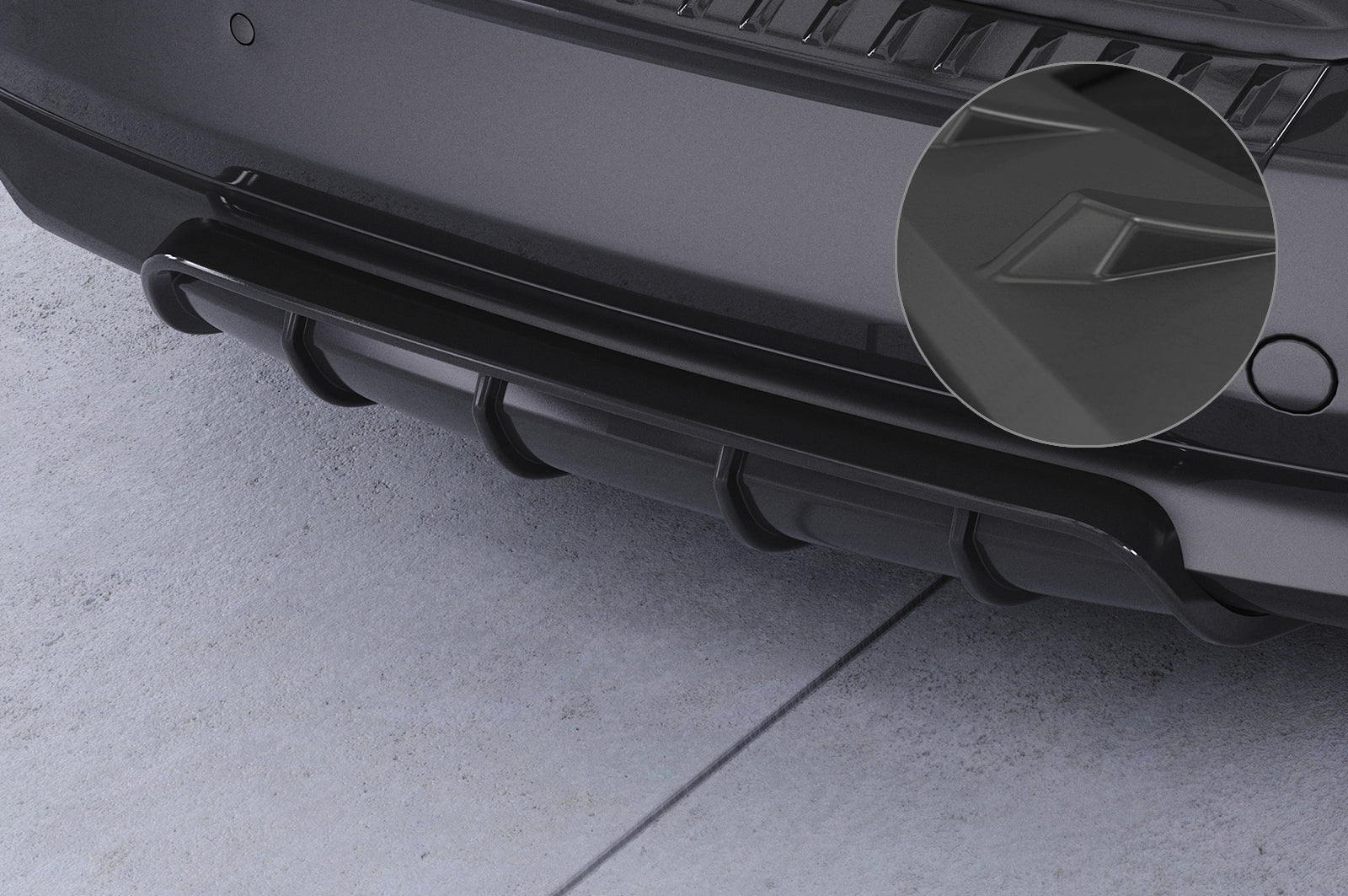 Audi A5 8T Rear Diffuser HA238-G