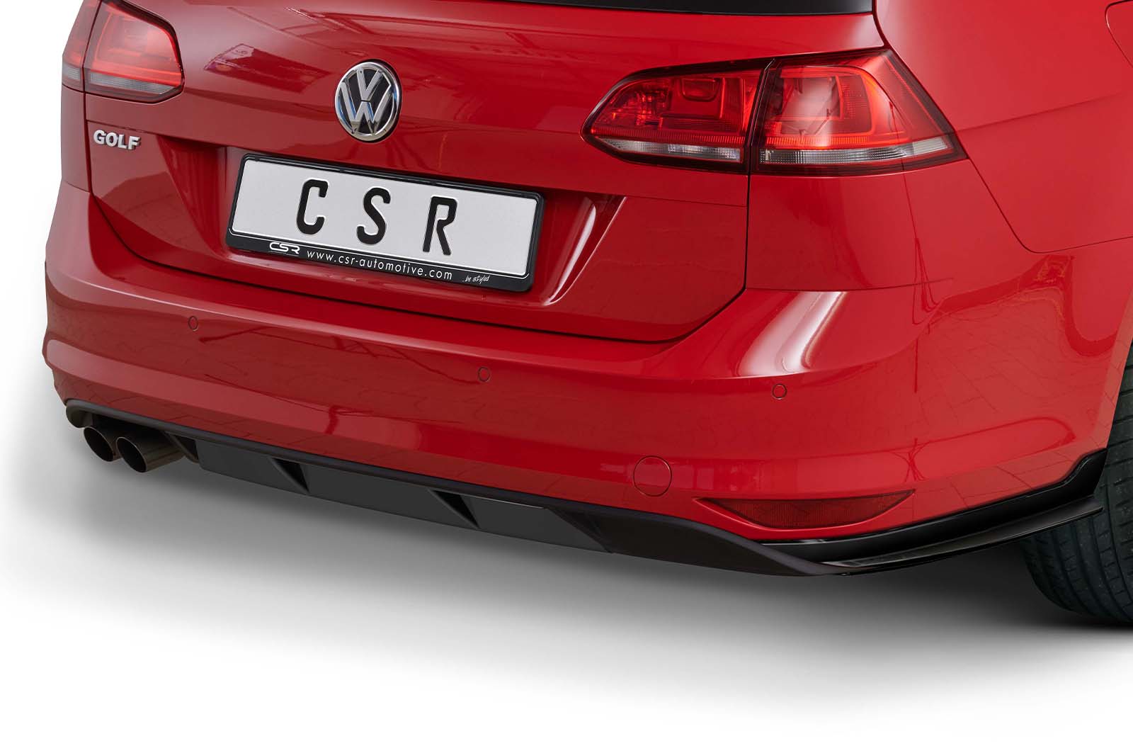 VW Golf 7 Facelift Rear Diffuser HA239-G