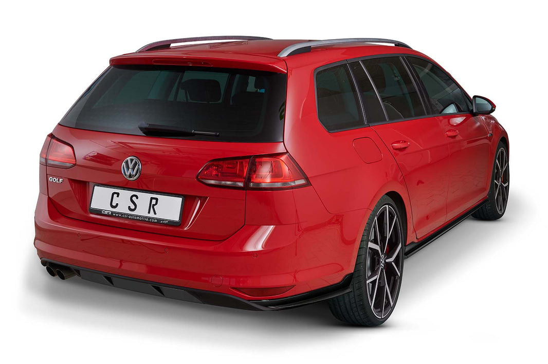 VW Golf 7 Facelift Rear Diffuser HA239-G
