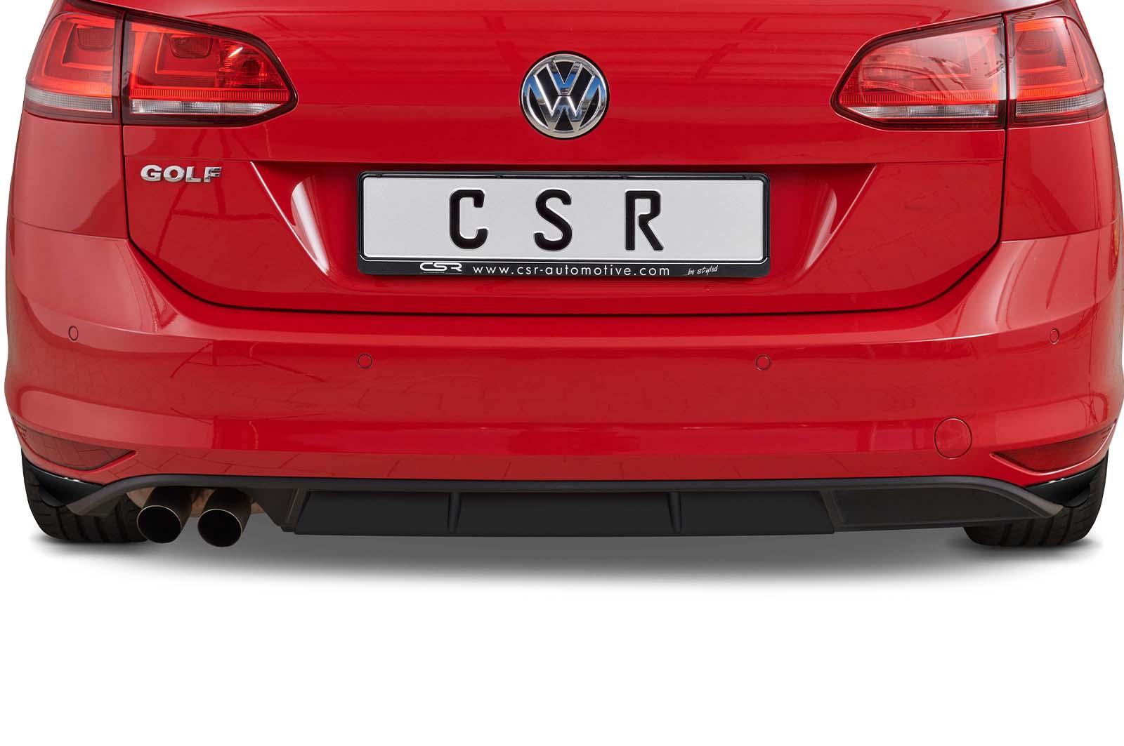 VW Golf 7 Facelift Rear Diffuser HA239-G