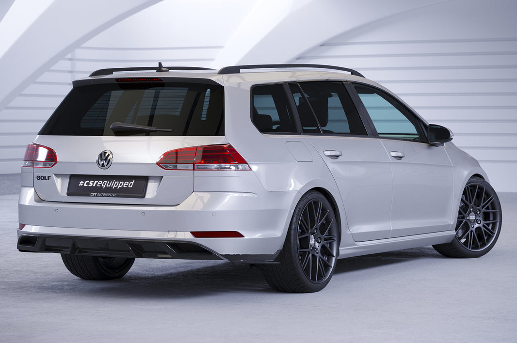 VW Golf 7 Facelift Rear Diffuser HA241-G