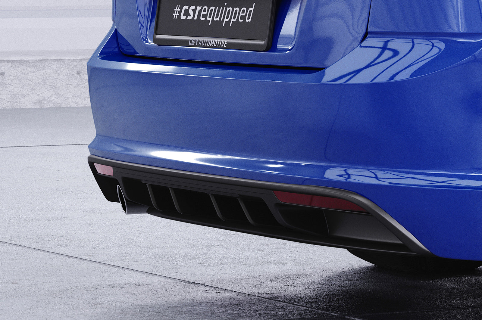 VW Golf 7 R-Line Rear Diffuser HA242-G