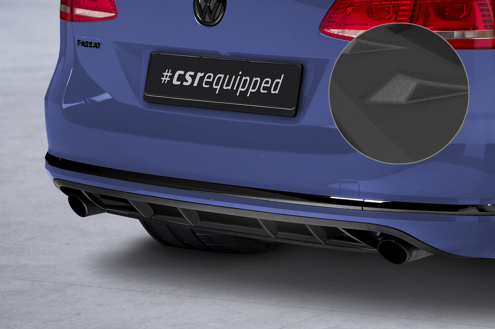 VW Passat B7 Rear Diffuser HA243-G
