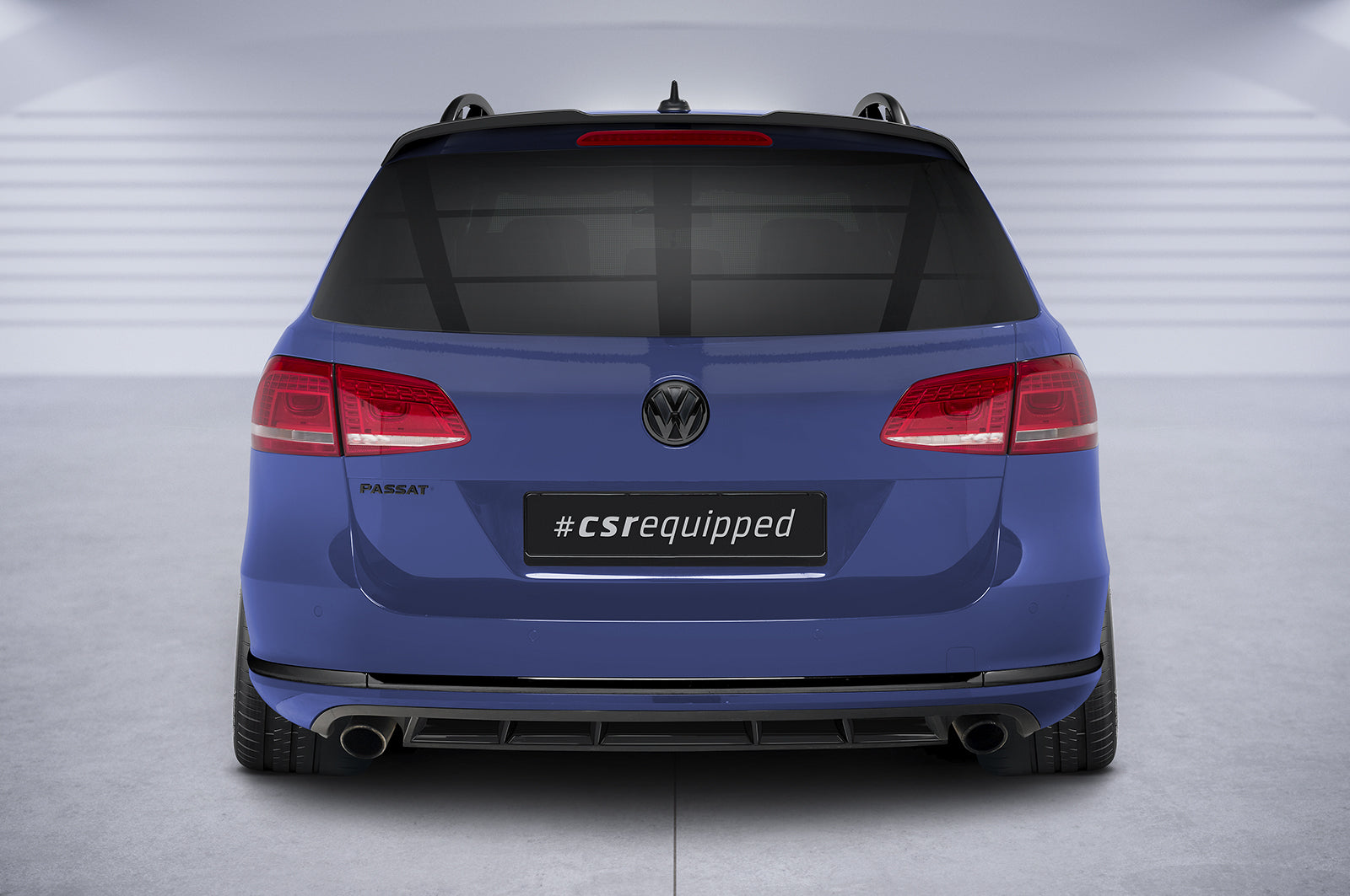 VW Passat B7 Rear Diffuser HA243-G