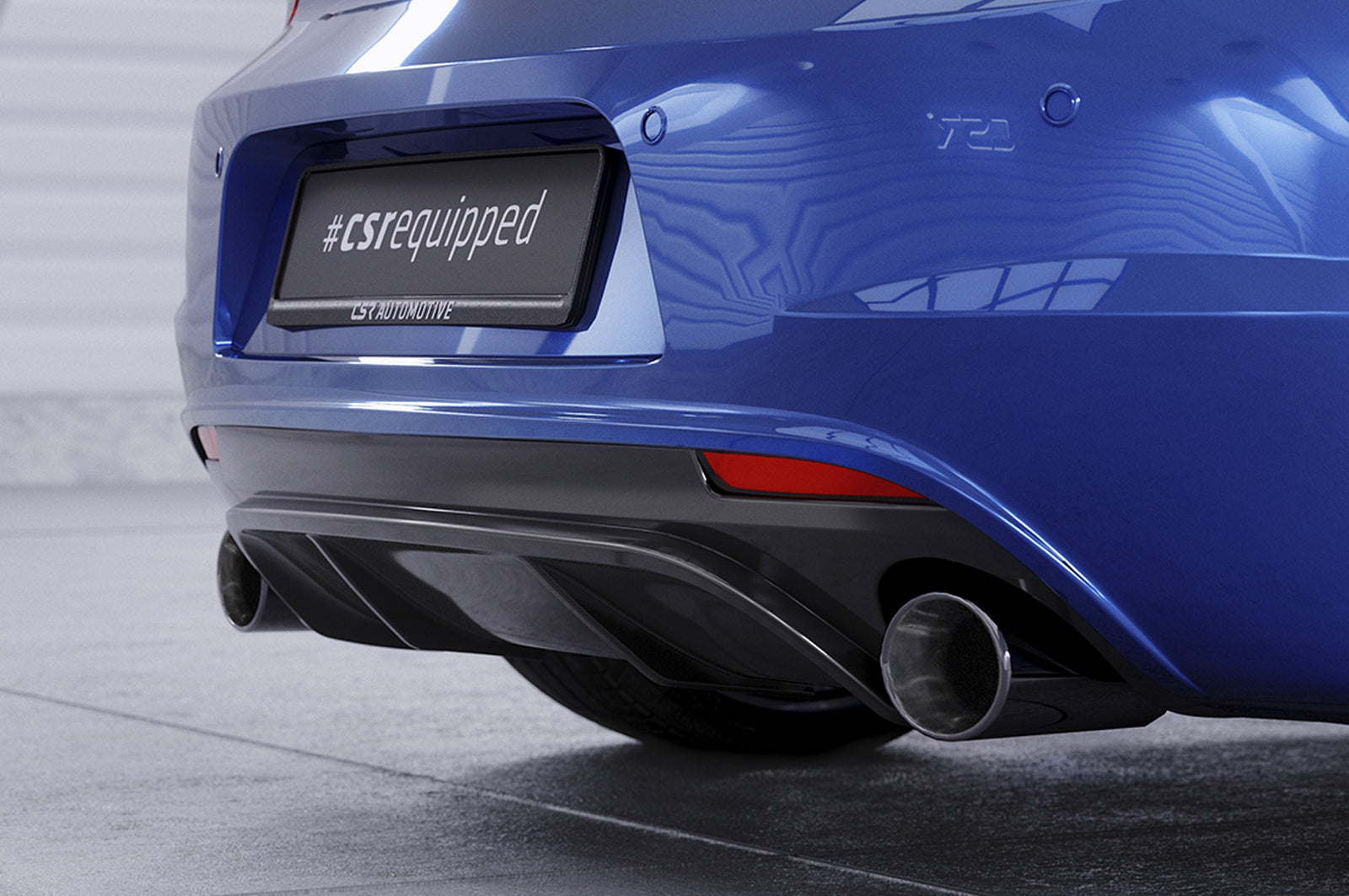 VW Scirocco 3 R Rear Diffuser HA247-G
