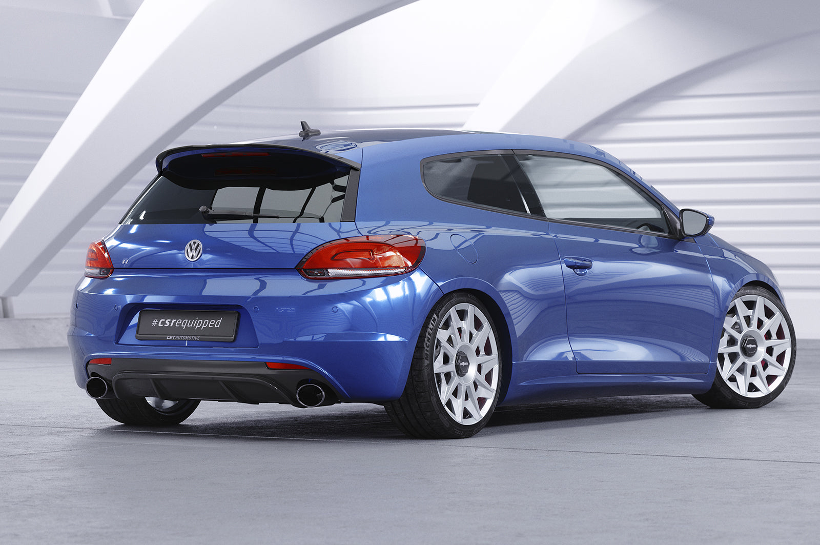 VW Scirocco 3 R Rear Diffuser HA247-G