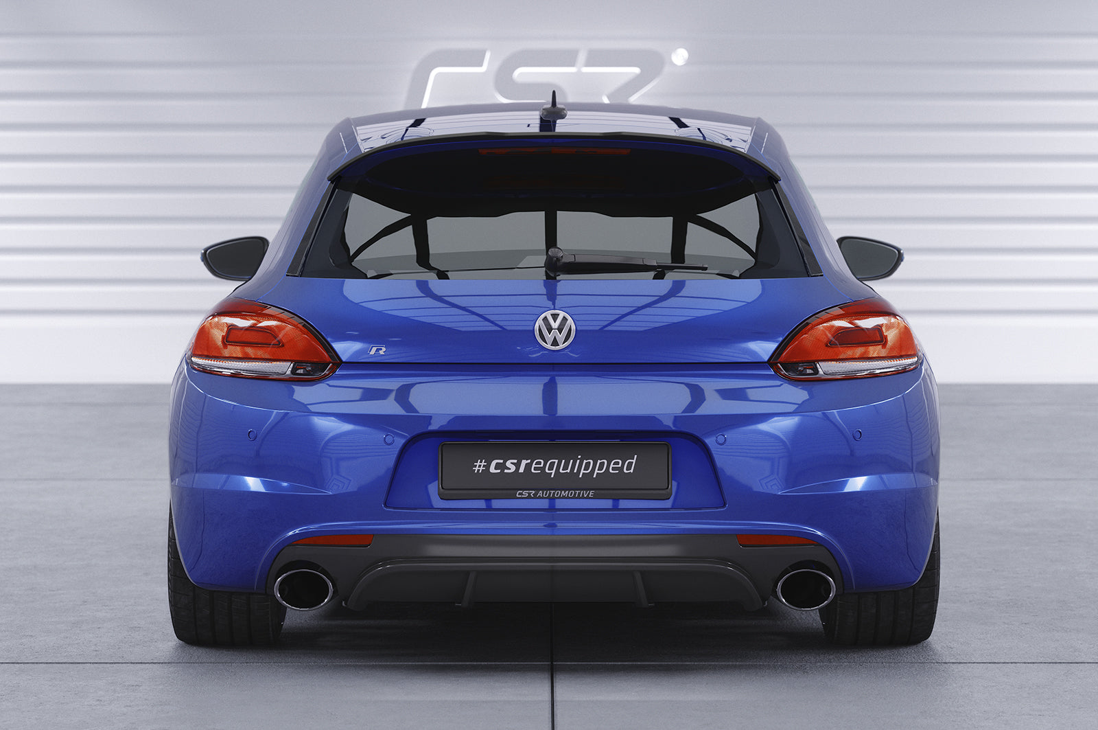 VW Scirocco 3 R Rear Diffuser HA247-G