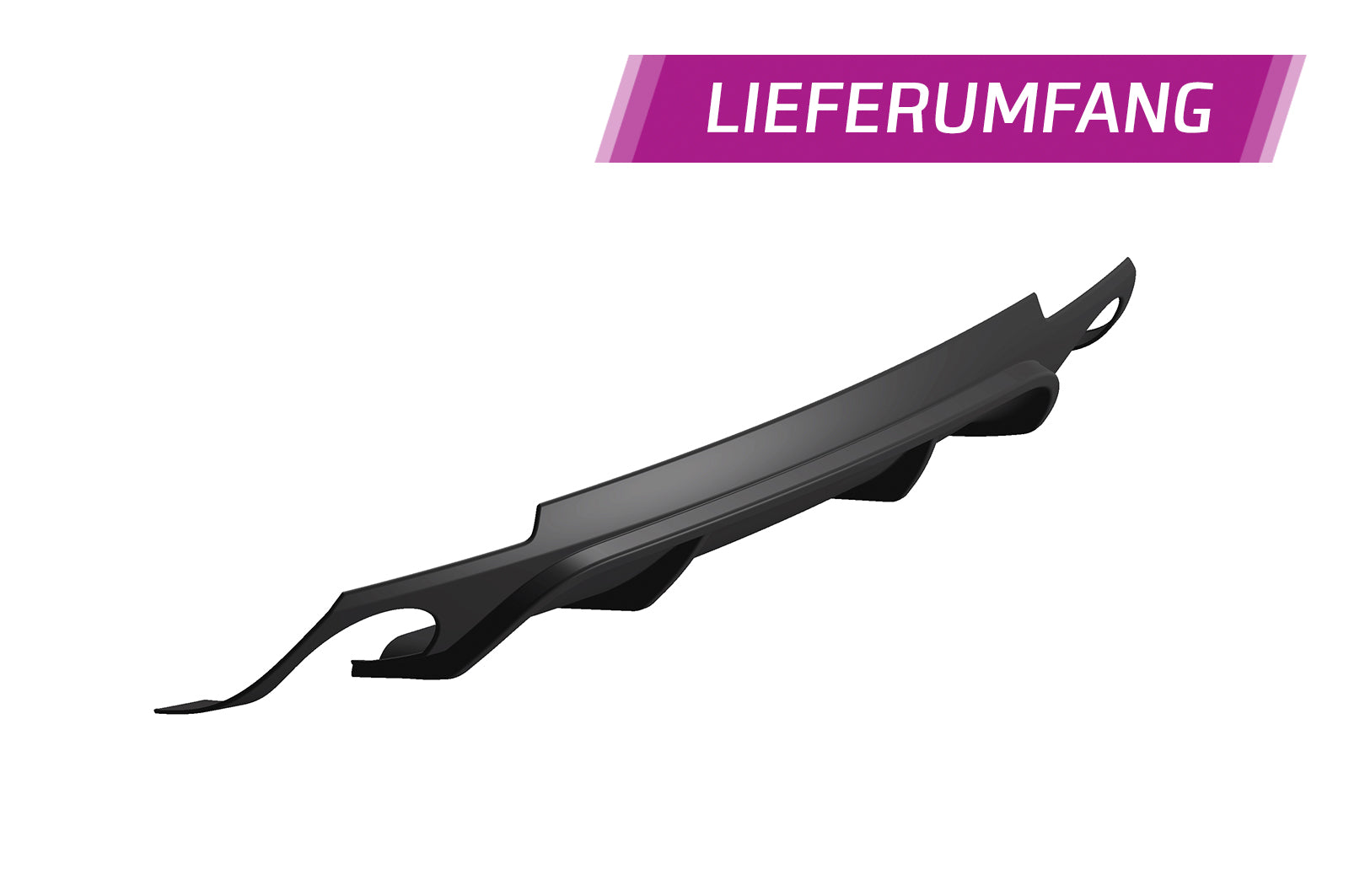 VW Scirocco 3 R Rear Diffuser HA247-G