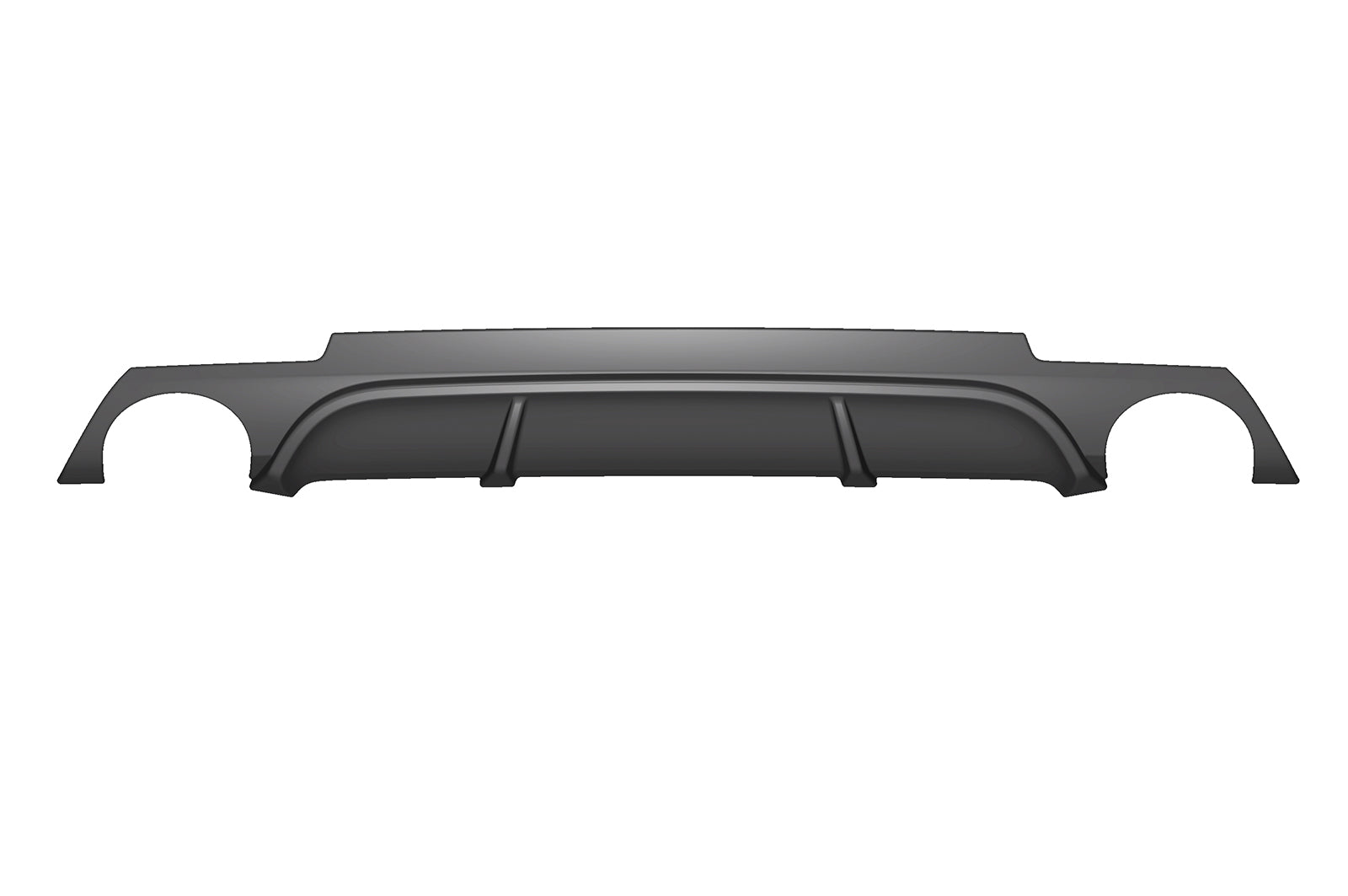VW Scirocco 3 R Rear Diffuser HA247-G