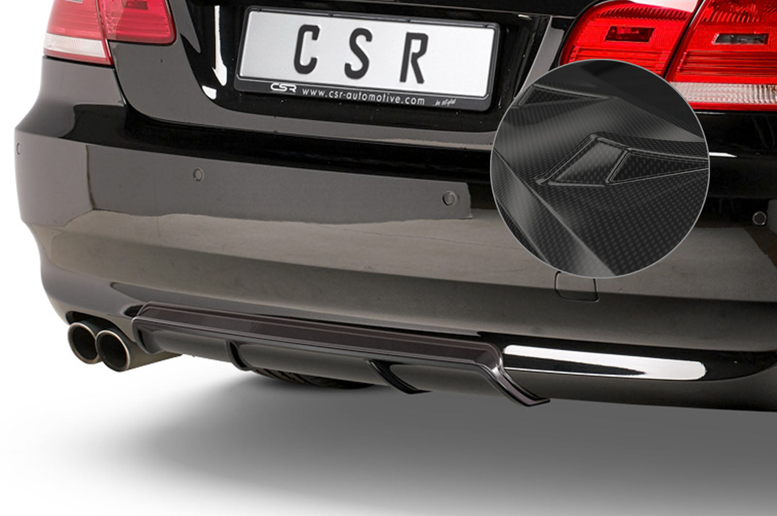 BMW 3 E92/E93 Rear Diffuser HA250-G