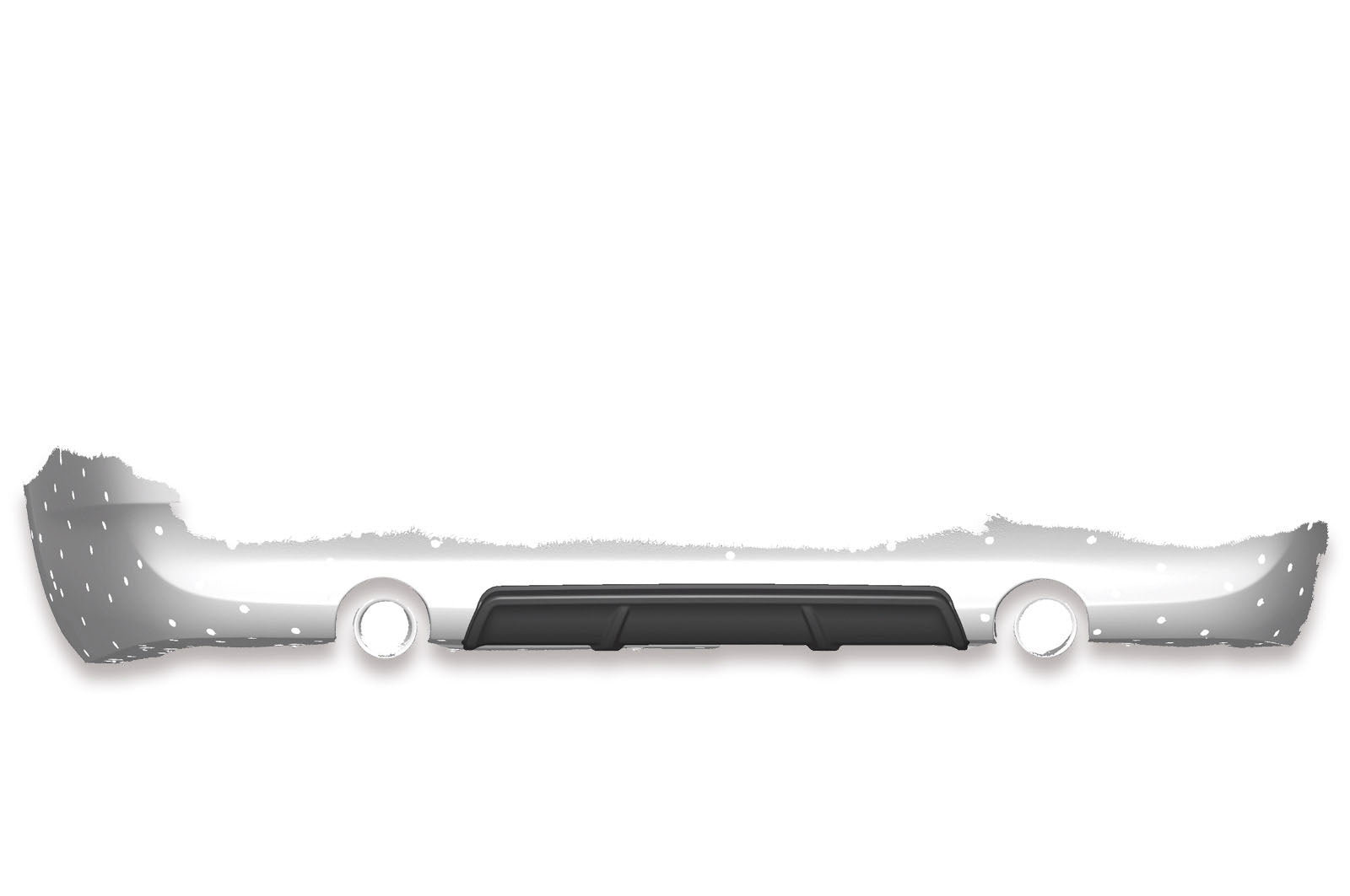 BMW 3 E92/E93 Rear Diffuser HA250-G