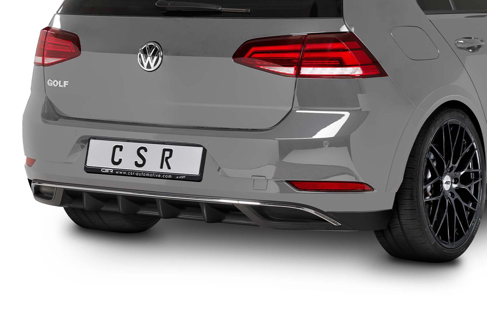 VW Golf 7 Facelift Rear Diffuser HA251-G