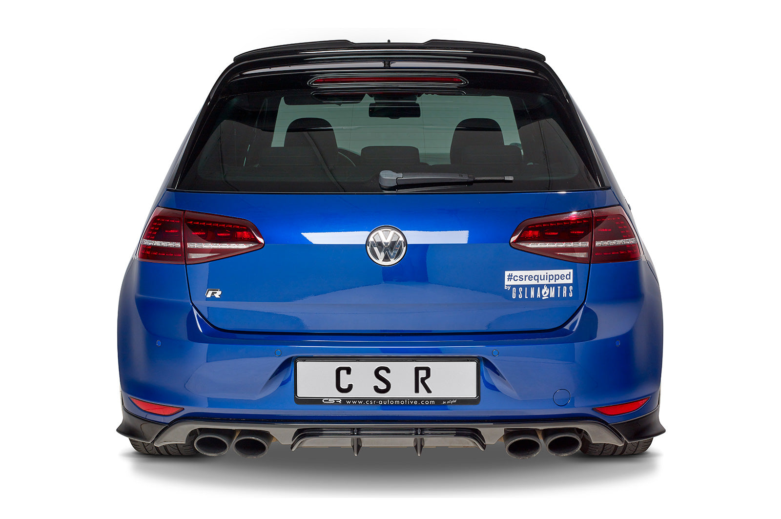 VW Golf 7 R/R-Line Rear Diffuser HA253-G
