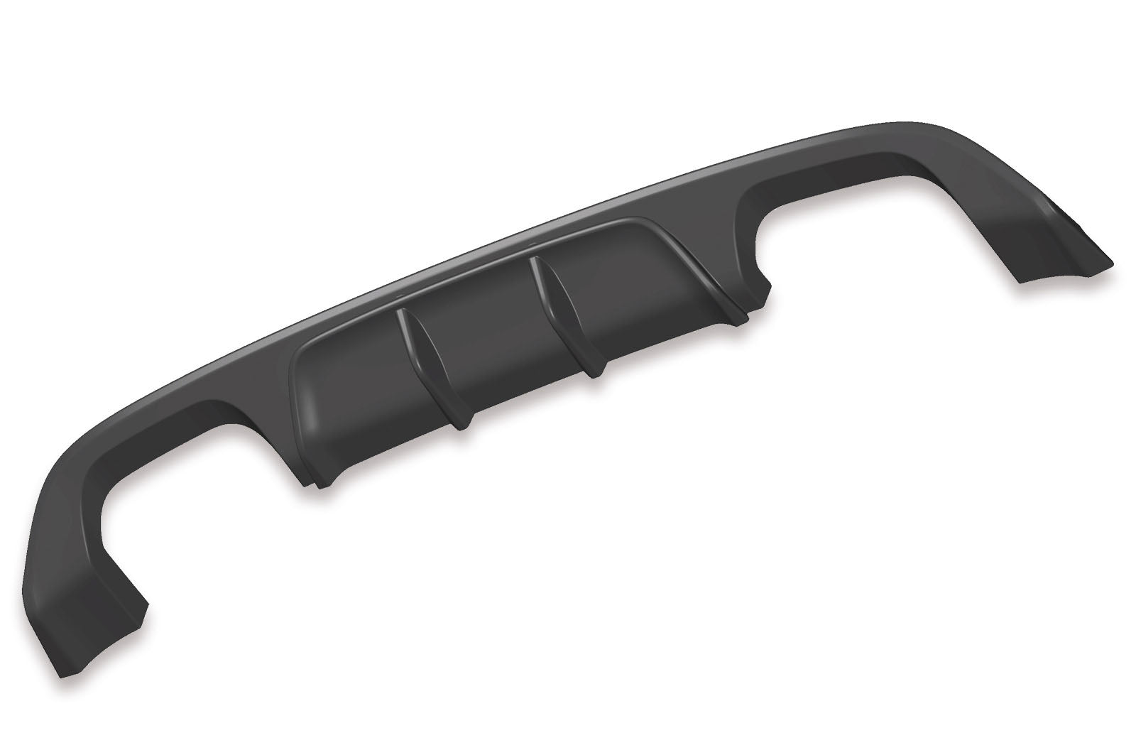 VW Golf 7 R/R-Line Rear Diffuser HA253-G