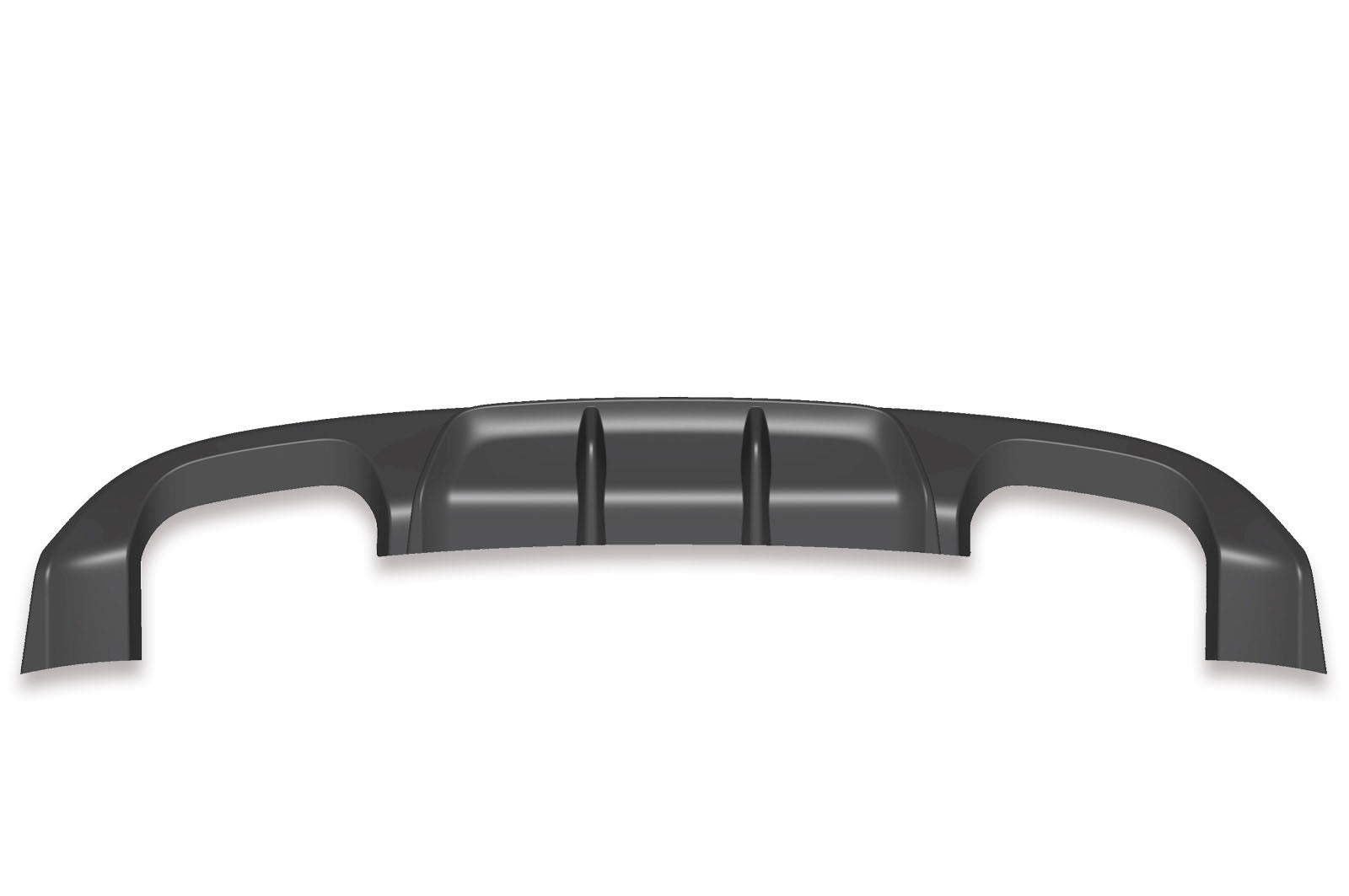 VW Golf 7 R/R-Line Rear Diffuser HA253-G
