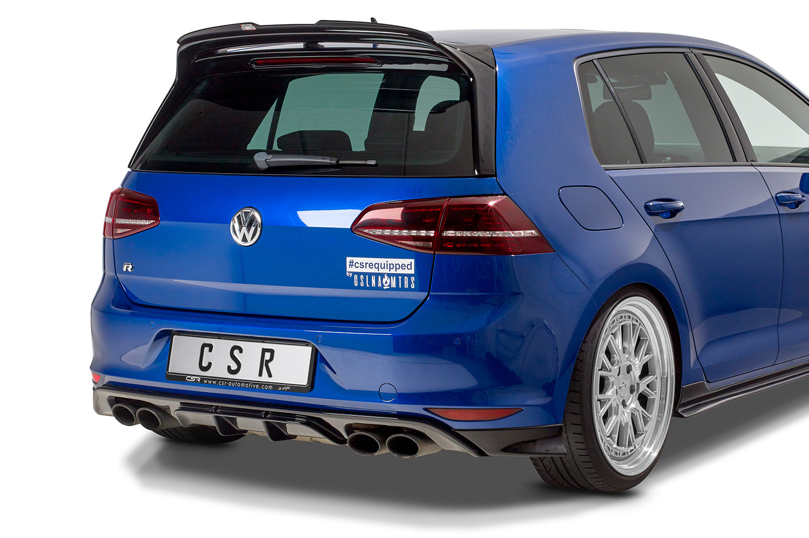 VW Golf 7 R/R-Line Rear Diffuser HA255-G