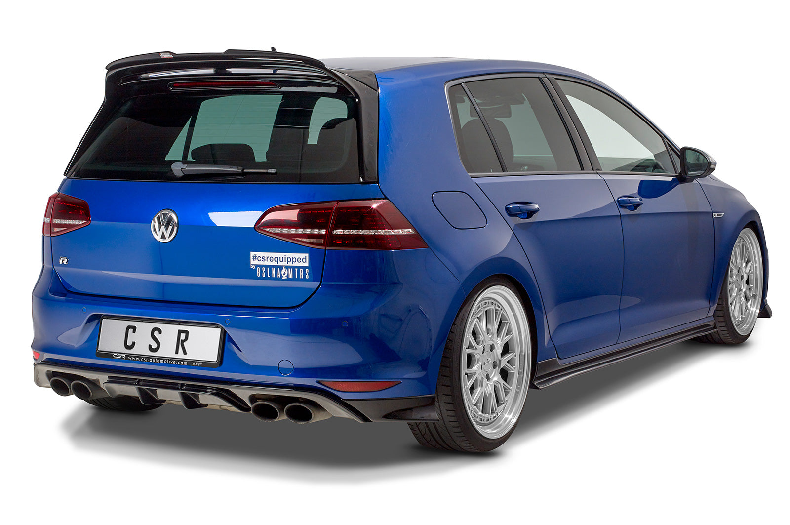 VW Golf 7 R/R-Line Rear Diffuser HA255-G