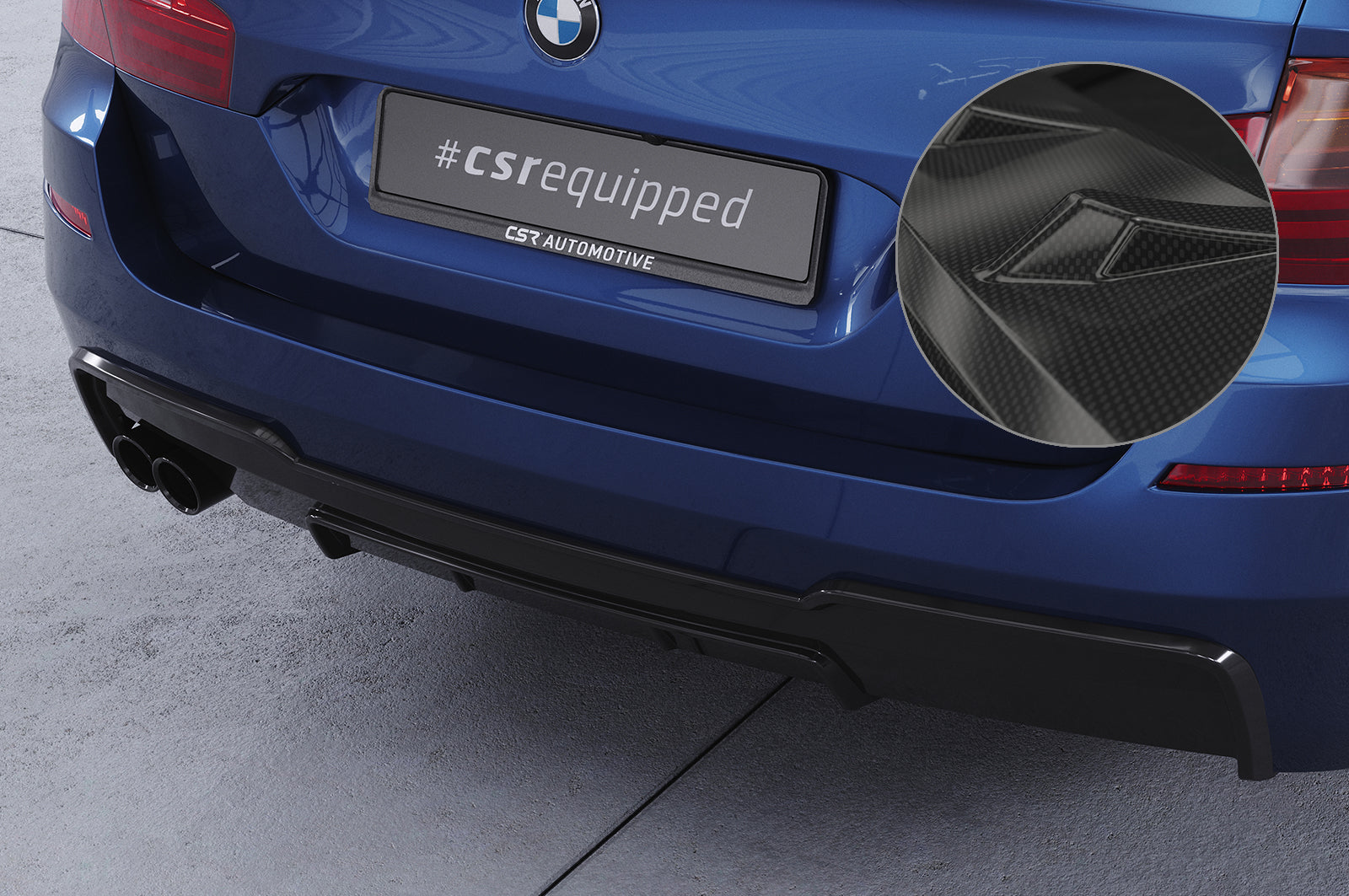 BMW 5 F10/F11 Rear Diffuser HA264-G