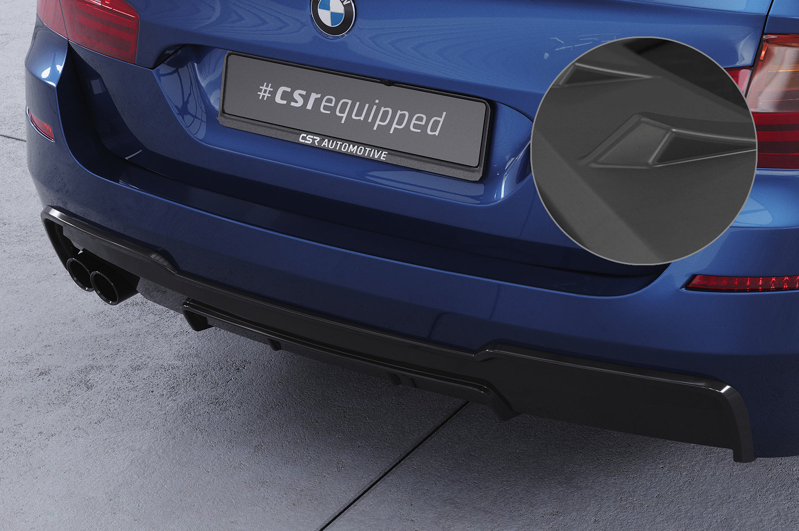 BMW 5 F10/F11 Rear Diffuser HA264-G