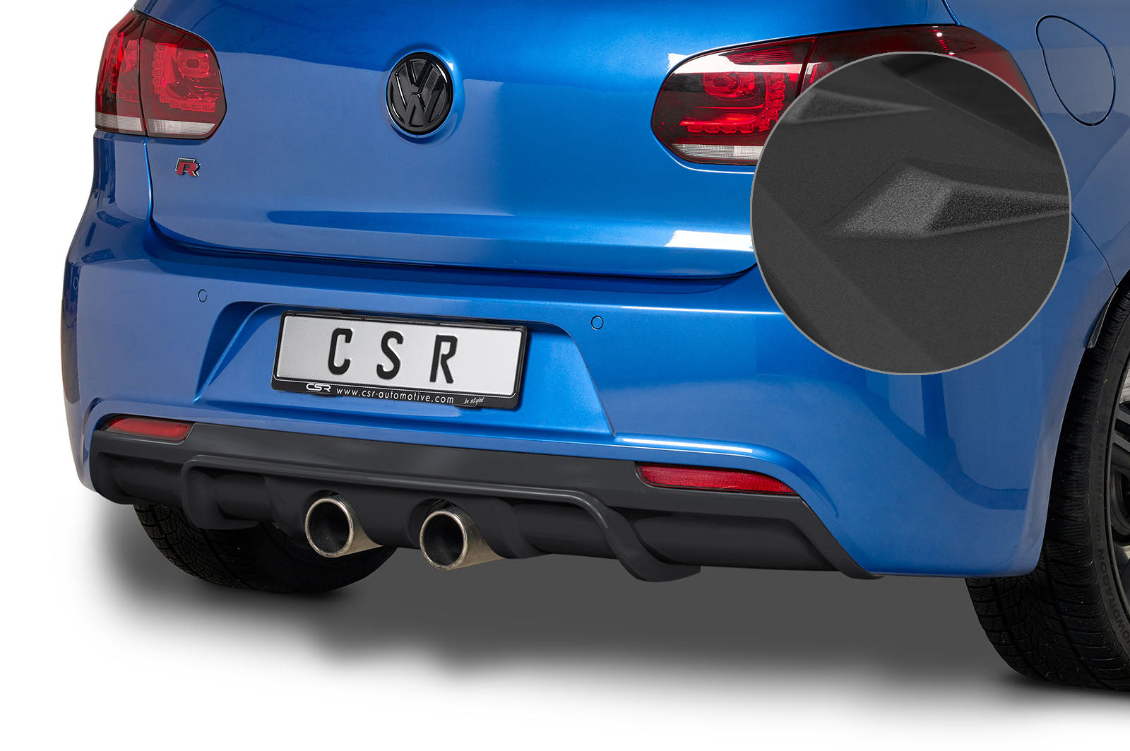 VW Golf 6 R Rear Diffuser HA268-G