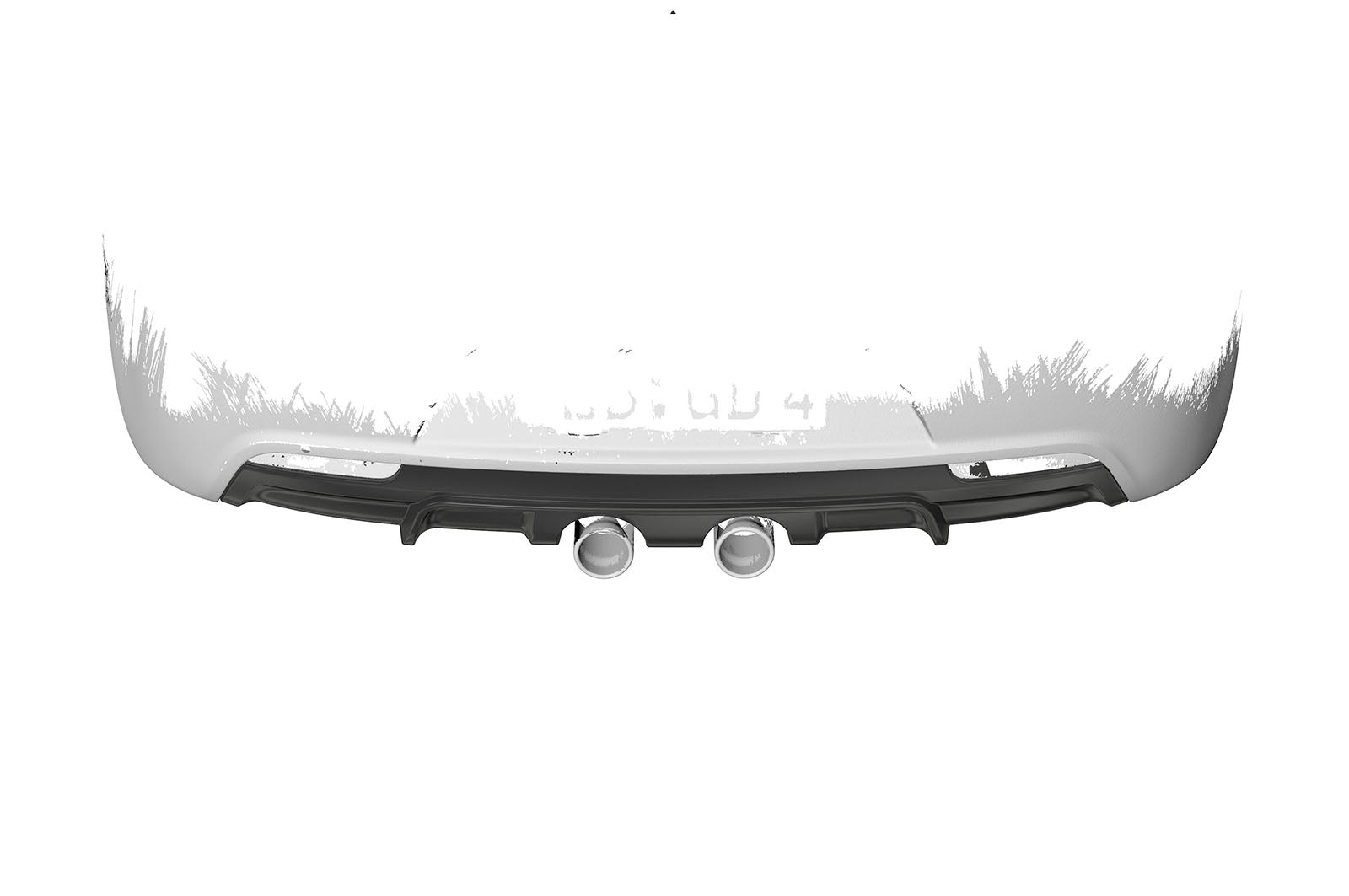 VW Golf 6 R Rear Diffuser HA268-G