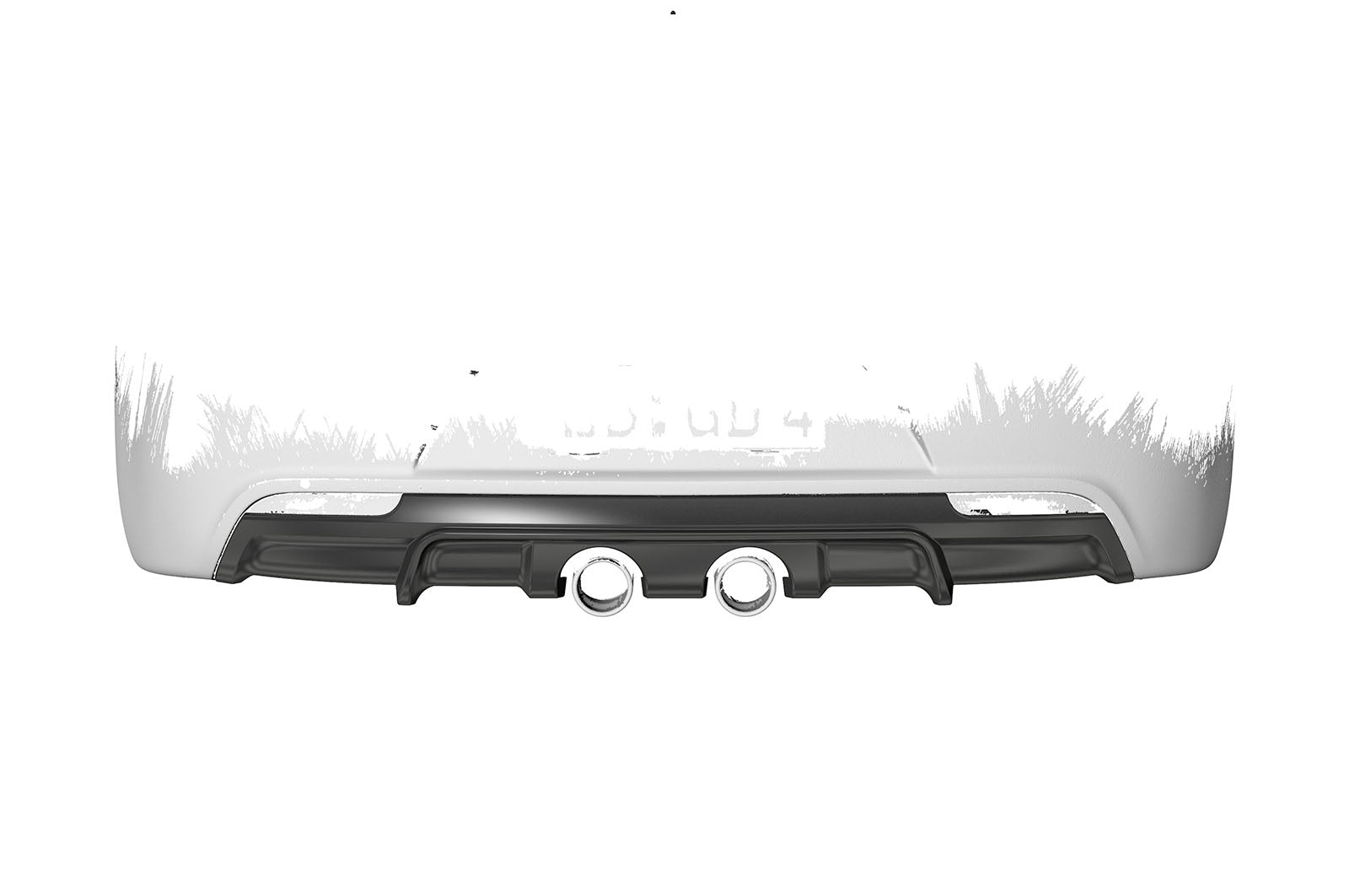 VW Golf 6 R Rear Diffuser HA268-G
