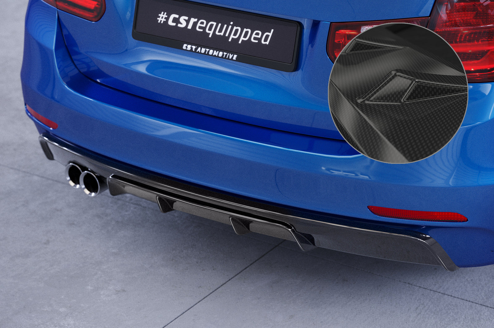 BMW 3 F31 Rear Diffuser HA272-G