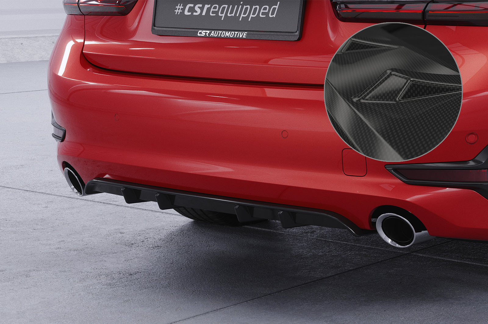 BMW 3 G20/G21 Rear Diffuser HA278-G