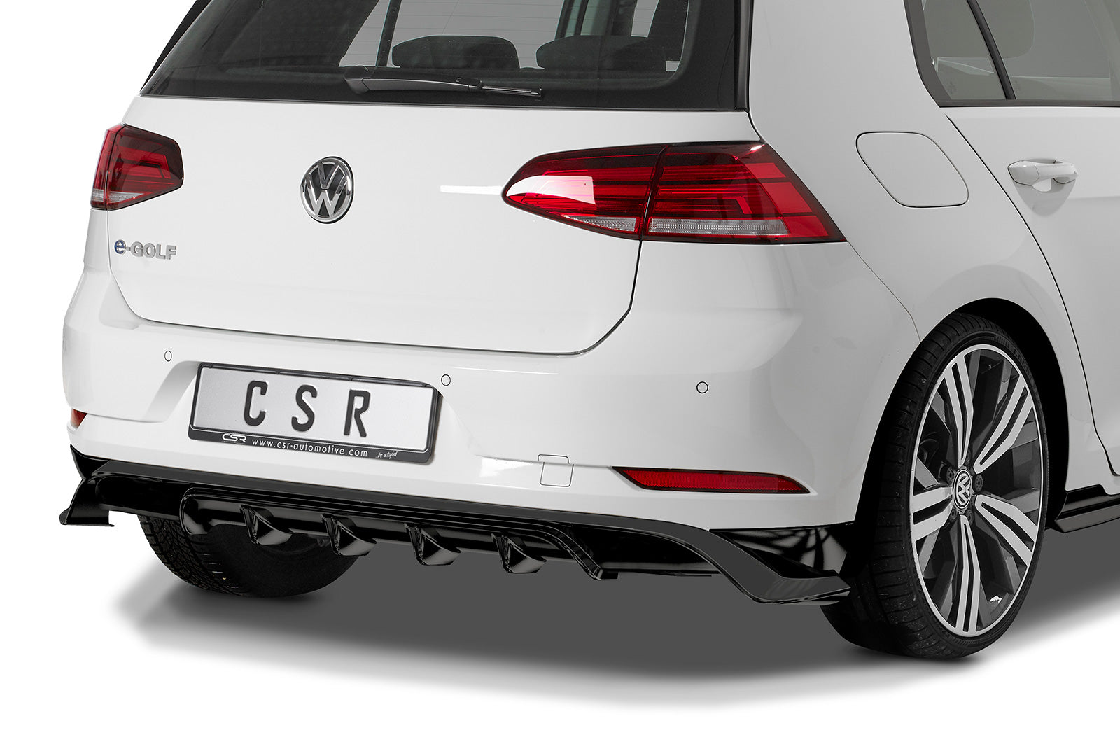 VW Golf 7/e-Golf Rear Diffuser HA279-G