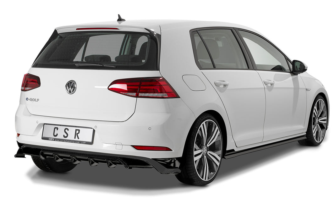 VW Golf 7/e-Golf Rear Diffuser HA279-G
