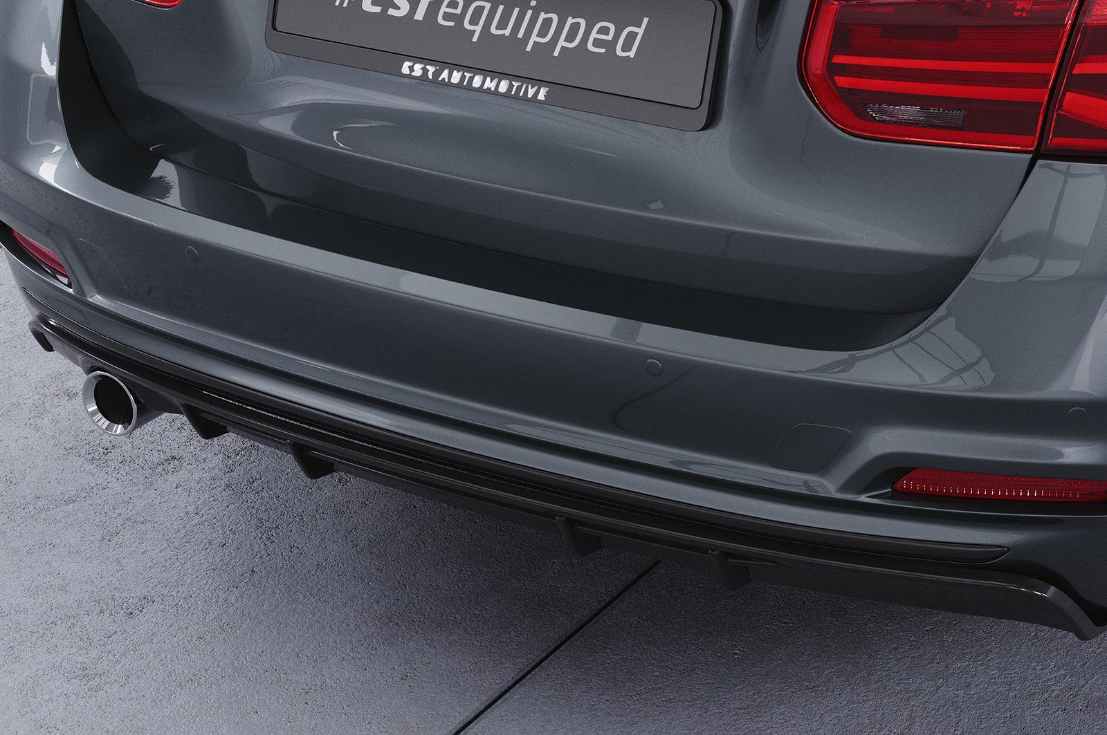 BMW 3 F31 LCI Rear Diffuser HA287-G