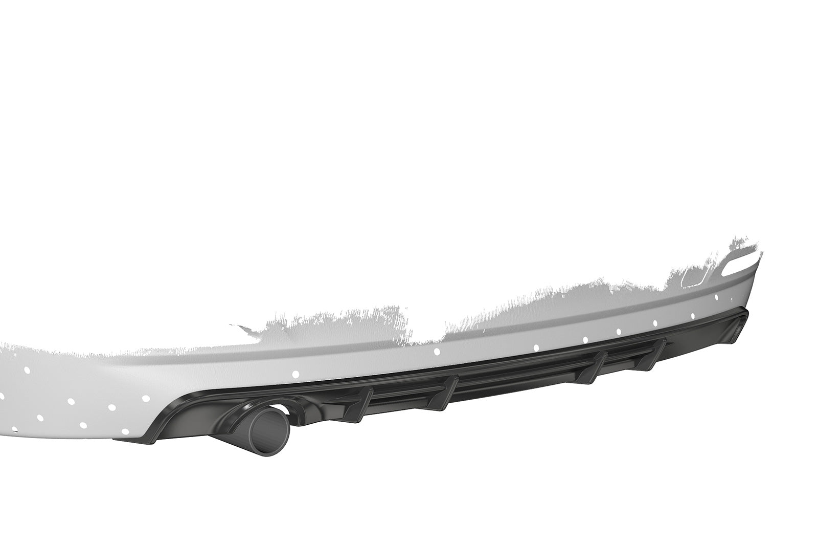 BMW 3 F31 LCI Rear Diffuser HA287-G