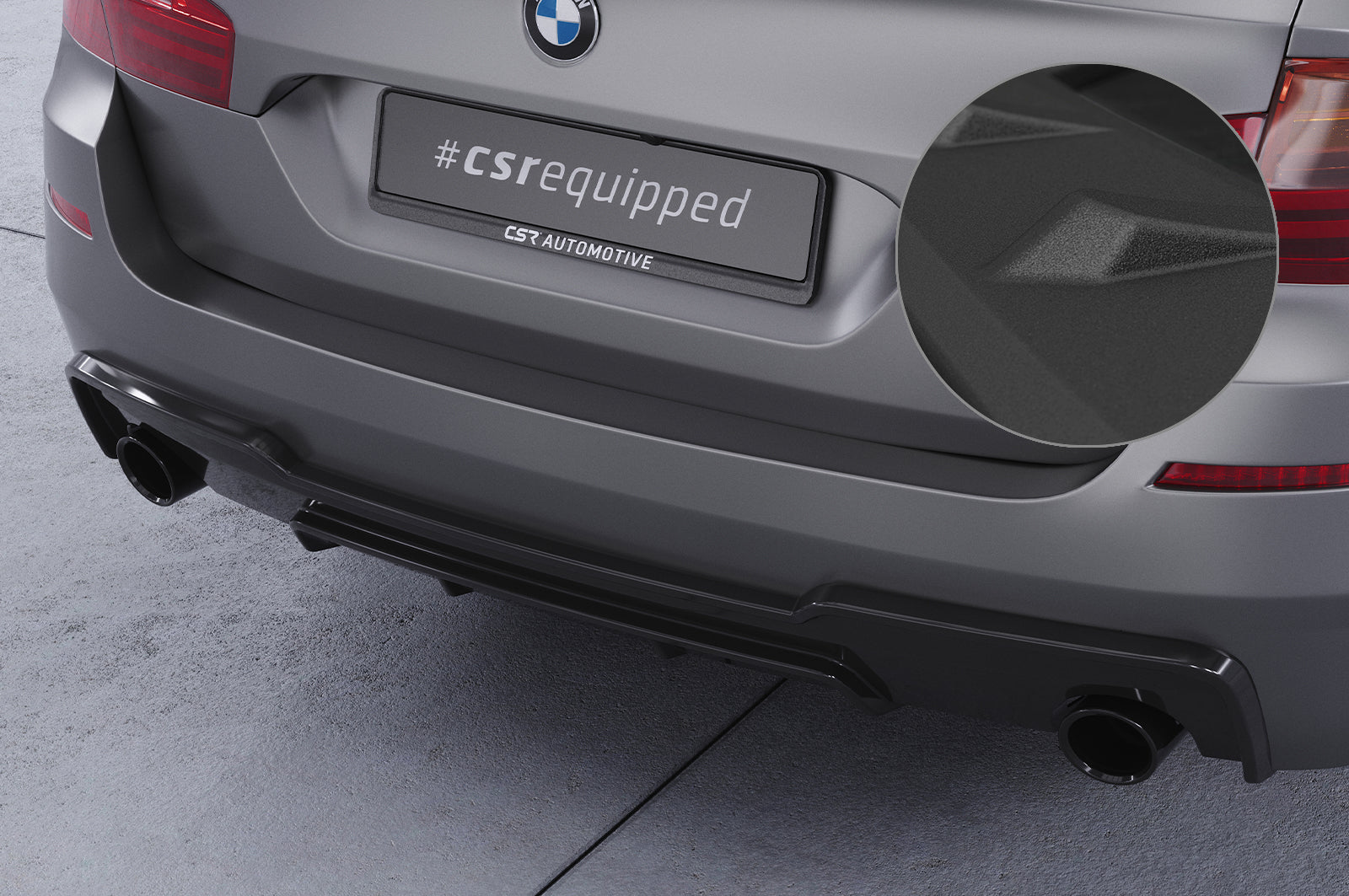 BMW 5 F10/F11 535i/535d M Sport Rear Diffuser HA289-G