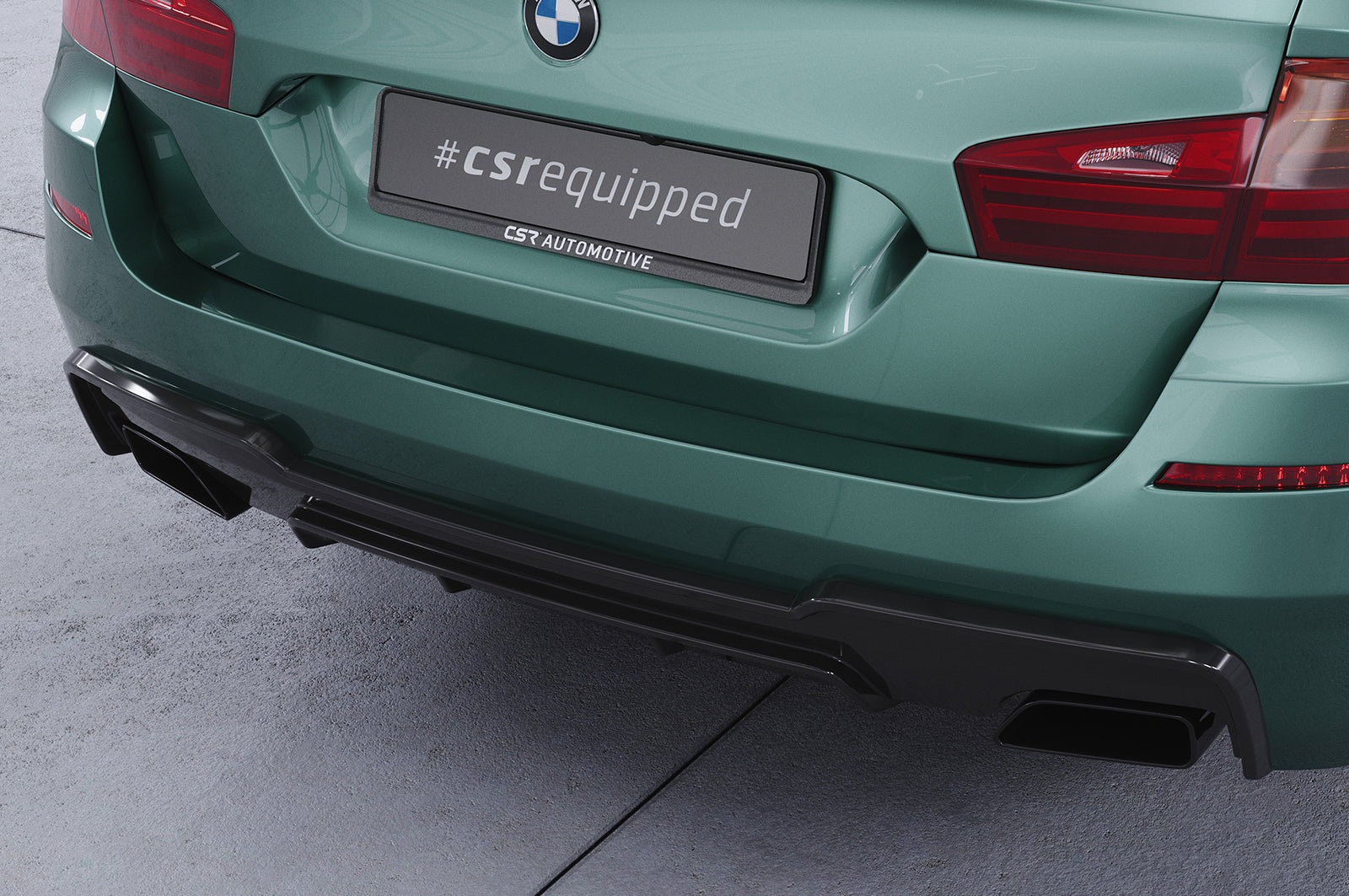 BMW 5 F10/F11 550i/550d M Sport Rear Diffuser HA290-G