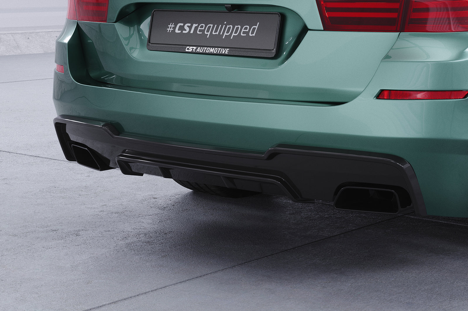 BMW 5 F10/F11 550i/550d M Sport Rear Diffuser HA290-G