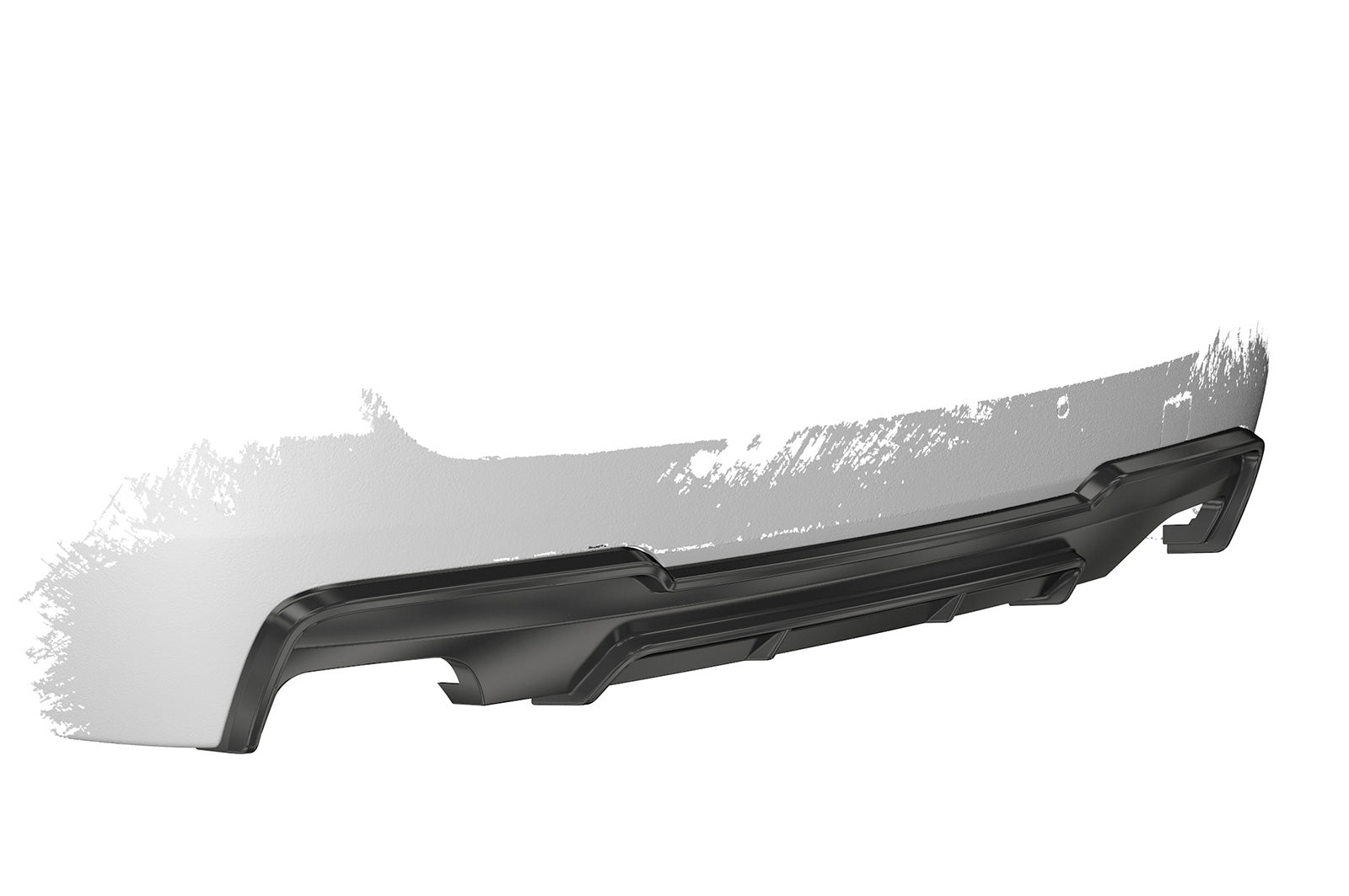 BMW 5 F10/F11 550i/550d M Sport Rear Diffuser HA290-G