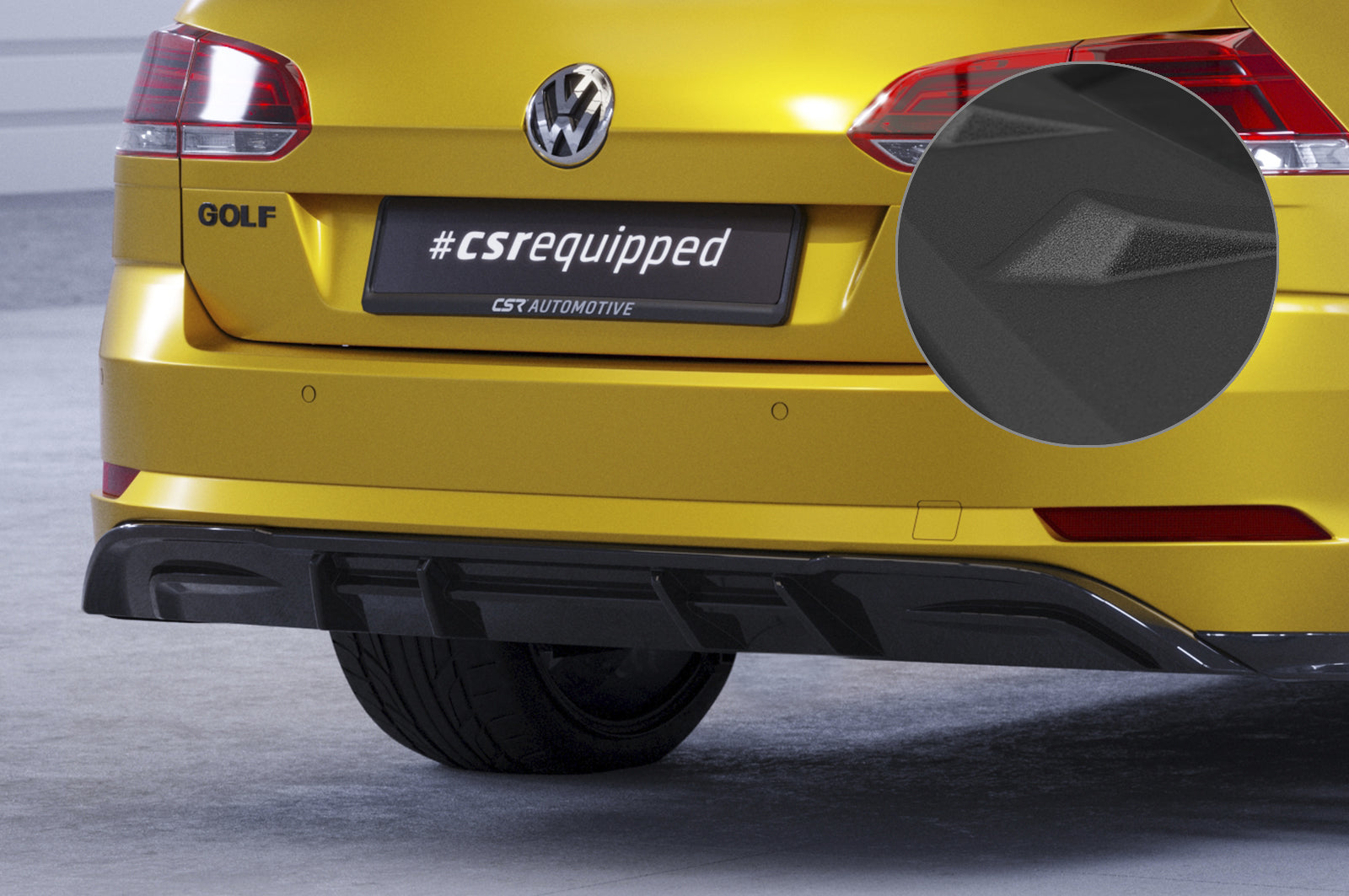 VW Golf 7 Rear Diffuser HA292-G