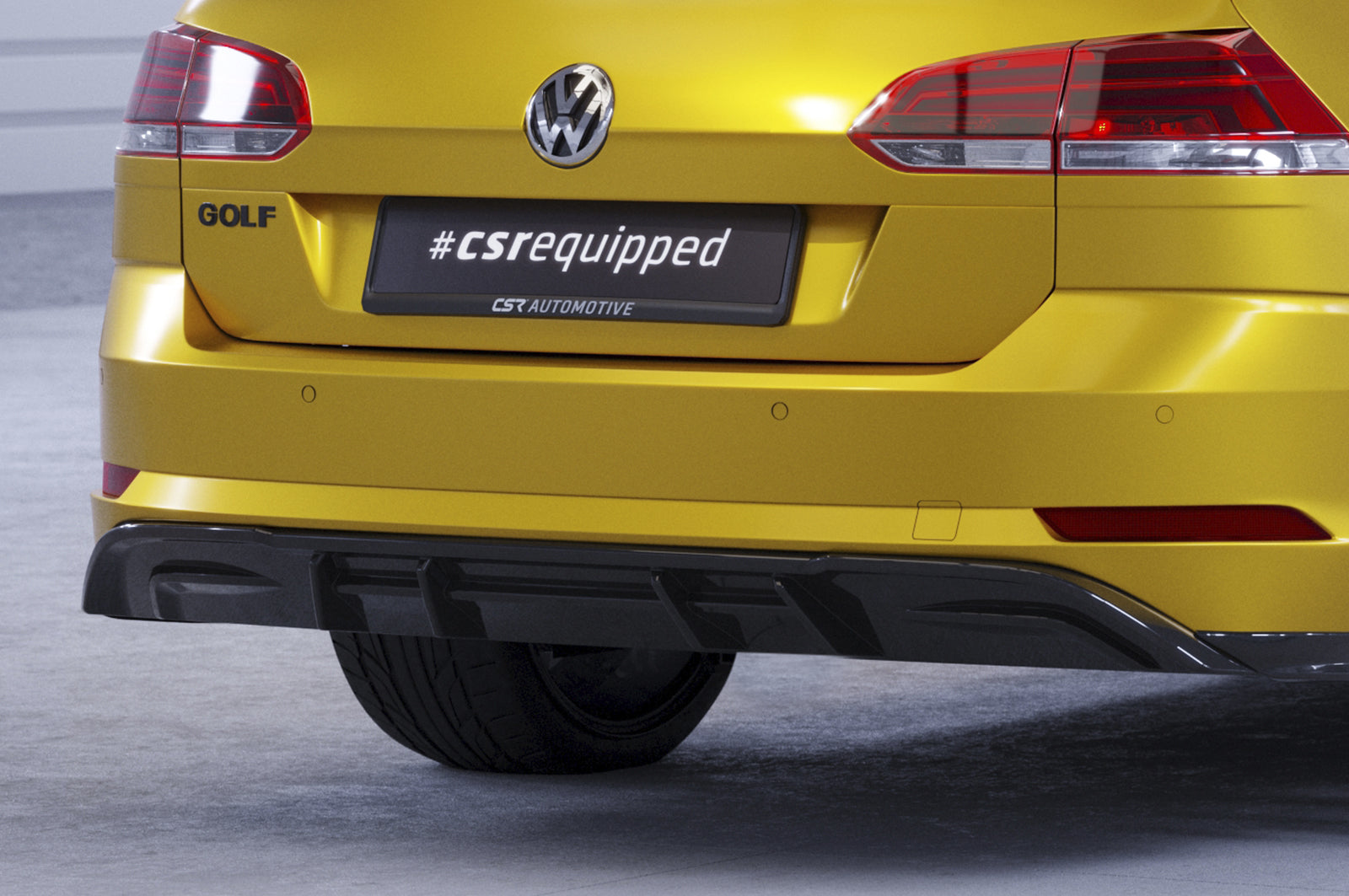 VW Golf 7 Rear Diffuser HA292-G