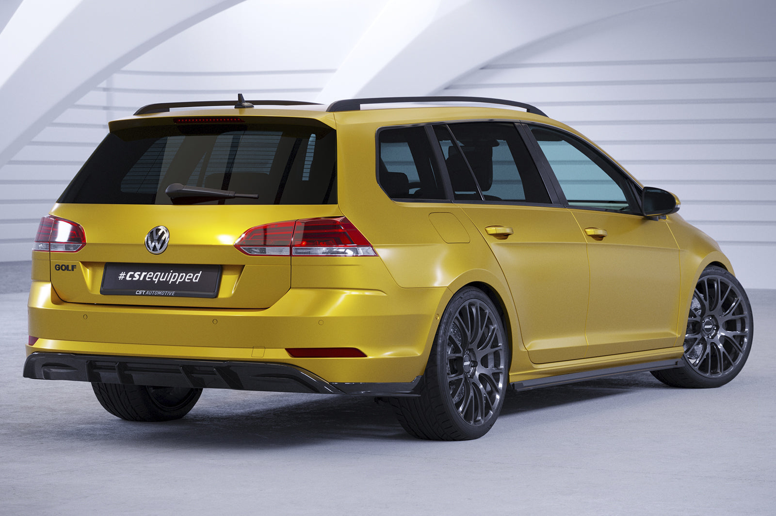 VW Golf 7 Rear Diffuser HA292-G