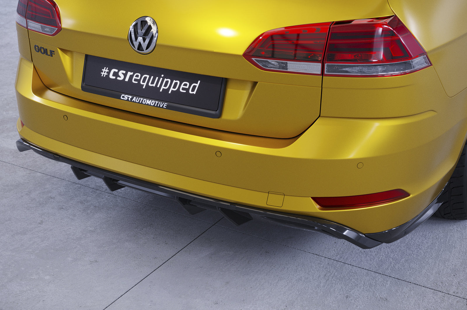 VW Golf 7 Rear Diffuser HA292-G