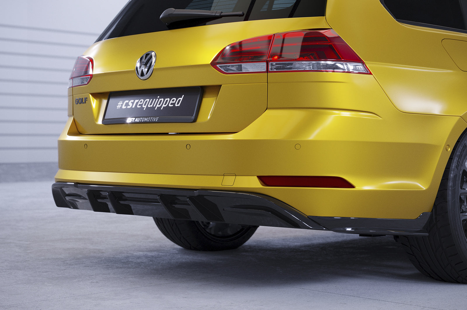 VW Golf 7 Rear Diffuser HA292-G