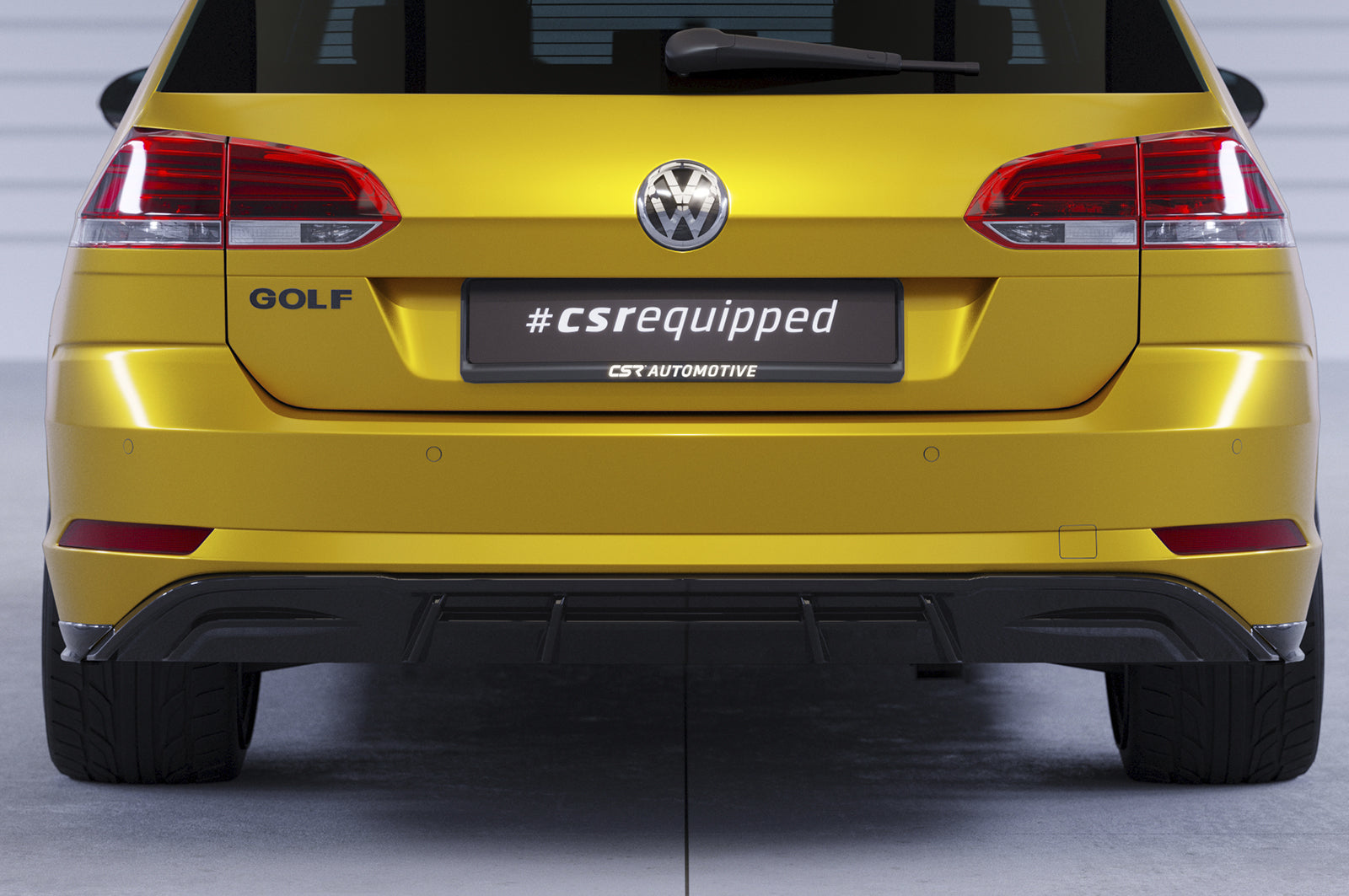 VW Golf 7 Rear Diffuser HA292-G