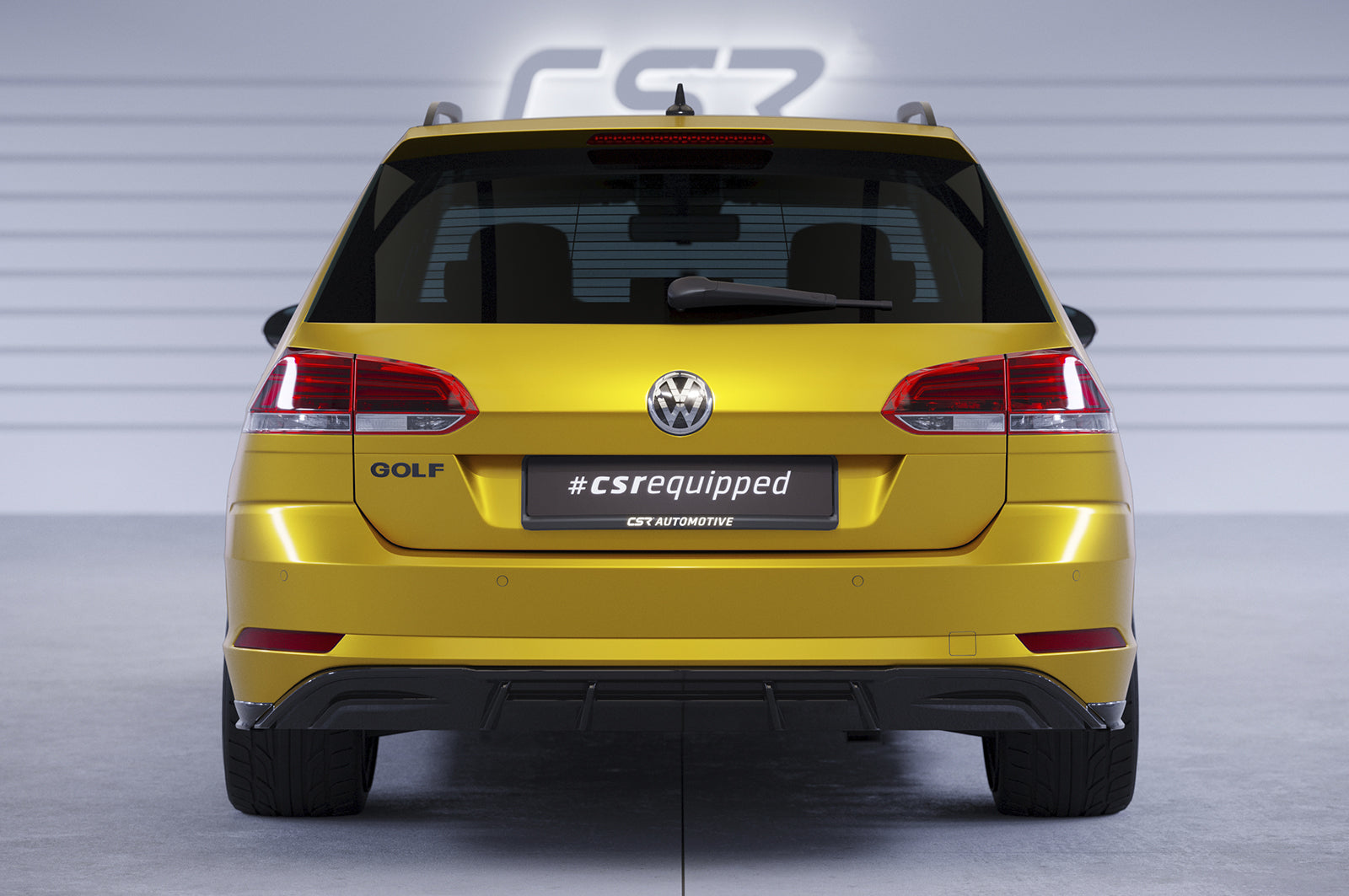 VW Golf 7 Rear Diffuser HA292-G