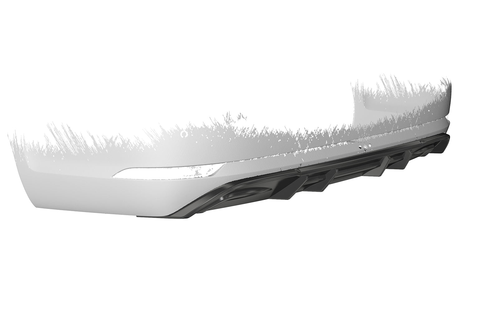 VW Golf 7 Rear Diffuser HA292-G